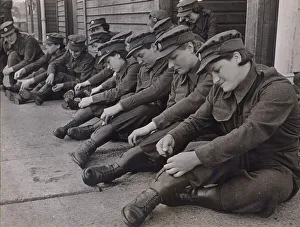 WWII World War Two British Army Women A new Anklet issued to ATS a girls to