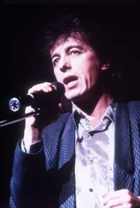 00299 Prints: Bill Wyman December 1985 in Snow Ball Review at the Dominion Theatre, London