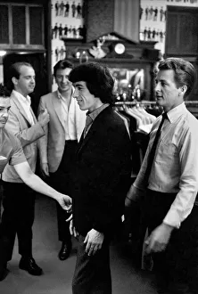 Tailor Prints: Bill Wyman on the morning of 4 June 1964 when The Rolling Stones were taken shopping by