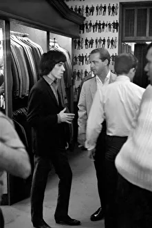 Bill Wyman on the morning of 4 June 1964 when The Rolling Stones were taken shopping by