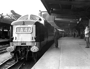 Diesel Prints: The XP 64, or The Talisman train on the East Coast main line service at Newcastle Central