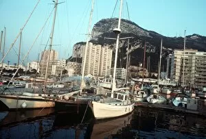 Images Dated 25th June 1976: Yacht Harbour Sheppards Marina Gibraltar