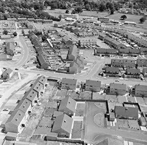 00780 Collection: Yateley, Hampshire, June 1970. Aerial View