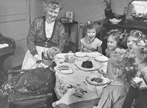 00121 Prints: A year ago Mrs Jeffrey of Old Lodge Purley Surrey bought a turkeys egg to satisfy a