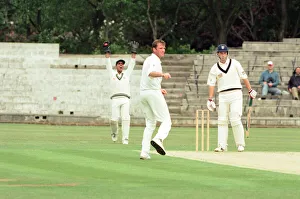00646 Prints: A year after the last county championship match was played at Acklam Park Yorkshire