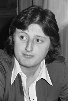 Twenty One year old British darts player Eric Bristow at his local pub in North London