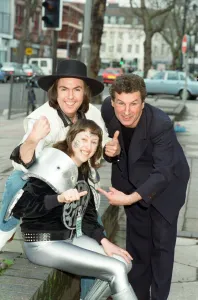 Twenty year old fan of Slade, Di Daley from Manchester dresses for the part in her super