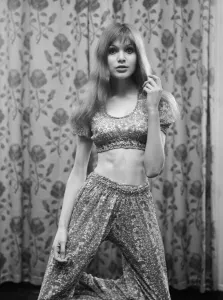 Twenty year old model and actress Madeline Smith who will finish filming shortly on her