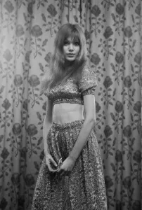 Twenty year old model and actress Madeline Smith who will finish filming shortly on her