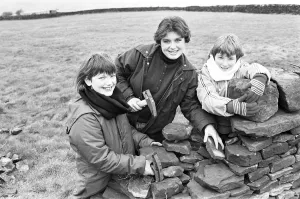 Eight and nine year olds from Highburton First School left behind their cosy classrooms