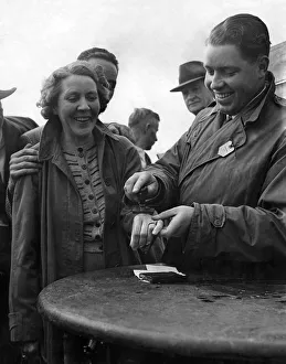 Each year theres wrist watch on the gate at the Okehampton, Devon, agricultural show