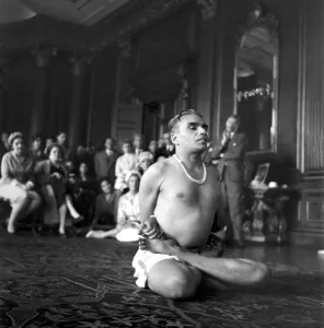 Tournament Prints: Yoga. Only the Centre Court would produce a similar nerve-racking moment for a tennis