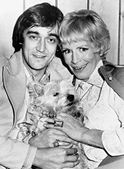 Yootha Joyce actress and Jerry Lee Dickson Oct 1976 A©Mirrorpix
