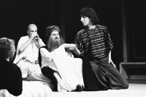 Drama Prints: A young Alan Rickman (Far Right) in Antony and Cleopatra at the RSC in Stratford directed