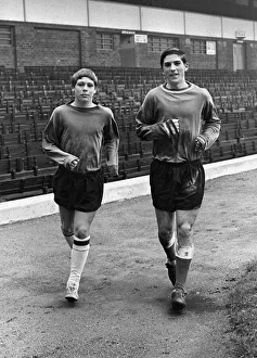 Young Birmingham City footballer Bob Latchford who has just signed his first professional