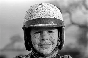 Muddy Prints: One young man looking ahead to 1970 is seven yrs old Gary Dutton