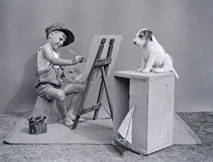 The Young Master'Its a dogs life when your master has delusions of