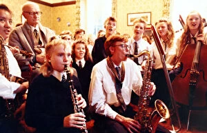 Images Dated 1st December 1989: Young musicians from a Middlesbrough school have been hitting the high notes in the run
