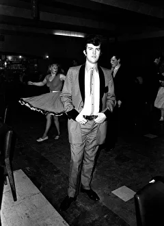 Some young people Rock and Roll dancing at a club in Gateshead on February 15, 1980