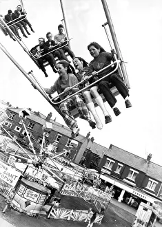 Youngsters enjoying a day out at the Spanish City in Whitley Bay in 1972