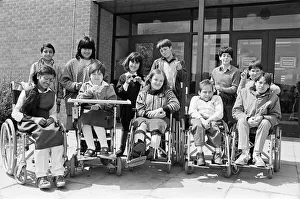 These youngsters from Newsome High School disabled unit proved real winners at a recent
