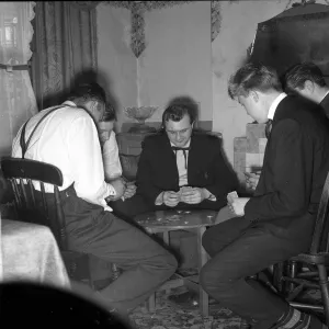 Youth Culture Teddy boy Tony Reuter leader of the Elephant Boys gang