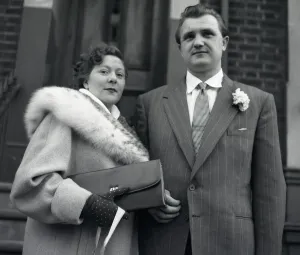Youth Culture Teddy boy Tony Reuter leader of the Elephant Boys gang