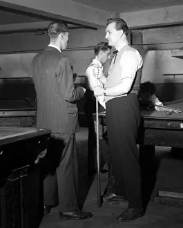 Quiff Prints: Youth Culture Teddy boy Tony Reuter (right) leader of the Elephant Boys gang