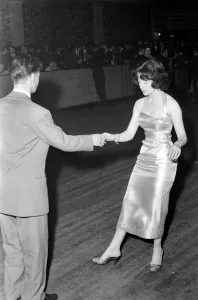 Youth Culture: The teenagers Orchid ballroom dance at Purley