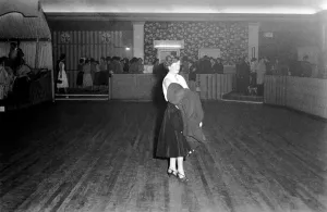 Youth Culture: The teenagers Orchid ballroom dance at Purley