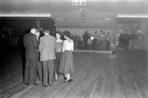 Youth Culture: The teenagers Orchid ballroom dance at Purley