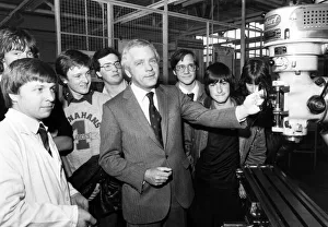 Recruitment Prints: Youth Opportunities Programme school leavers meet Mr John Egan, chairman of Jaguar Cars