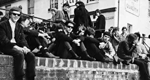 Wall Collection: Youth, Mill Pond, Cambridge, 26th April 1964
