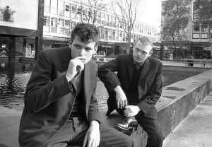 Square Prints: Youths in Stevenage, Hertfordshire. 13th October 1959