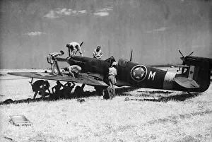 Air Force Prints: A Yugoslav Squadron flying Spitfires from a Tactical Wing of the Balkan Air Force based