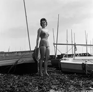 Coastal Prints: Yvonne MacKenzie, aged 19, who lives in Broadstairs is the reigning Miss Broadstairs