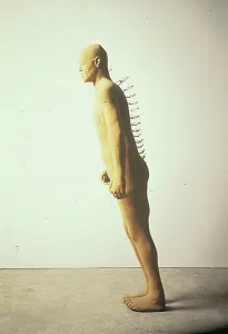 Sculptor Prints: Zadok Ben Davids Walking Back sculpture part of The Shape of the Century