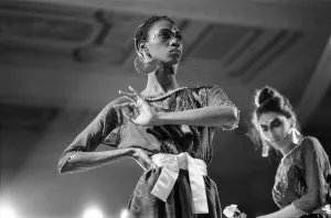 00862 Prints: Zandra Rhodes Fashion Show, Olympia, London, October 1980