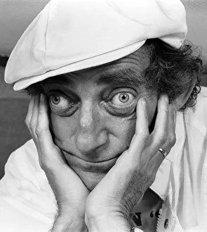 00278 Prints: Zany comedian Marty Feldman seen here posing for the Daily Mirror 29th August 1982