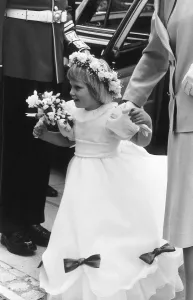 English Prints: Zara Phillips as a bridesmaid at the wedding of Zara Legge-Bourke (sister of Tiggy