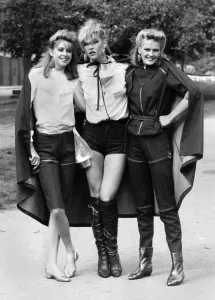 00025 Prints: Zip go jeans at £70. The long, the short and the middling jeans of Vidal Sassoon