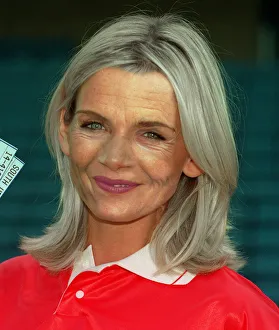 Zoe Ball DJ & TV Presenter aged by 34 years January 1998 by computer as part of