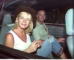 Zoe Ball with Fatboy Slim on their wedding day August 1999 Zoe Ball with Fatboy