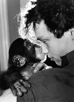 Relationship Prints: Zoo keeper Graeme Sheppard has been playing the unlikely role of mum