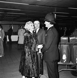 Zsa Zsa Gabor. Hungarian-American Actress and Socialite