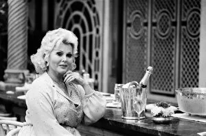 00683 Collection: Zsa Zsa Gabor in London. 6th July 1980